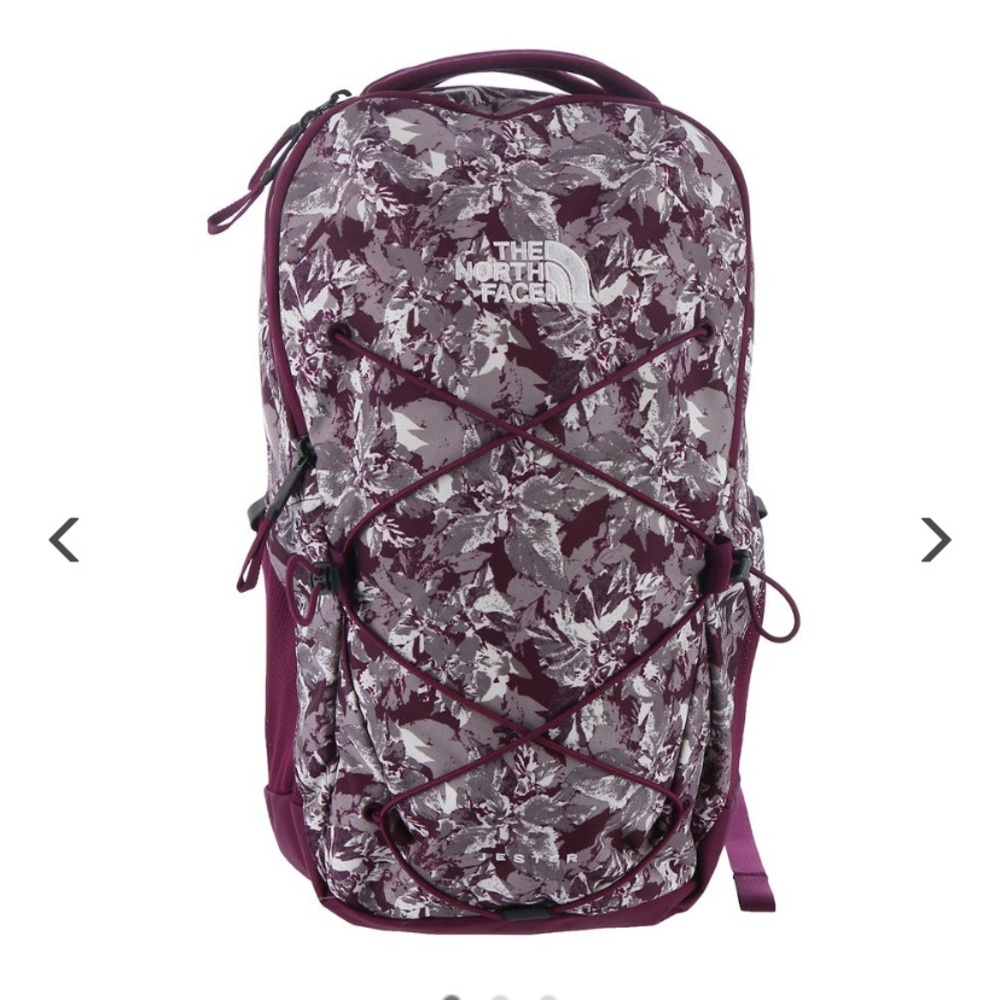 The North Face Women’s Jester Backpack in Boysenberry Campouflage NWT